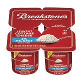 Breakstone's Cottage Cheese Small Curd 2% Milkfat Low Fat Snack Size 4 Oz Full-Size Picture